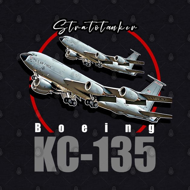 Boeing KC-135 Stratotanker Heavy Aircraft by aeroloversclothing